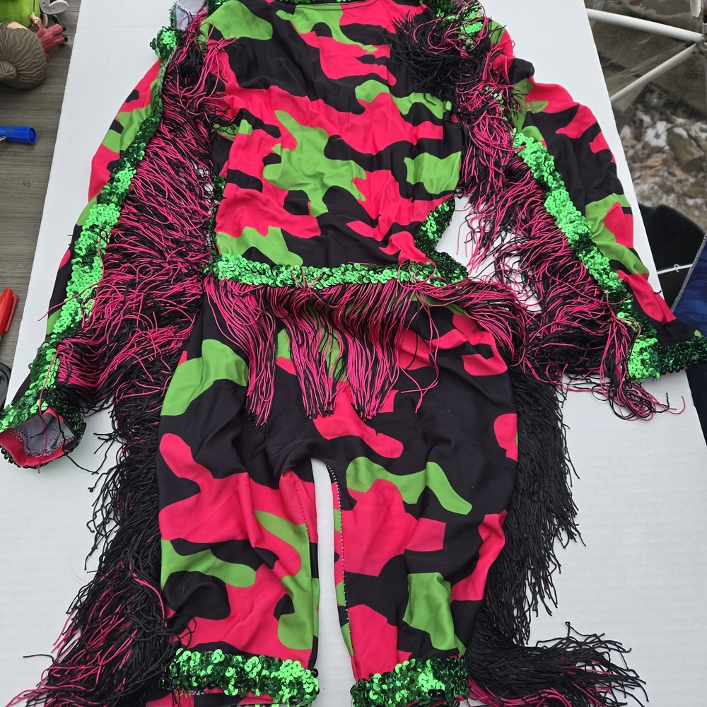 dancewear Dance Costume with Fringe,Custom dance wear